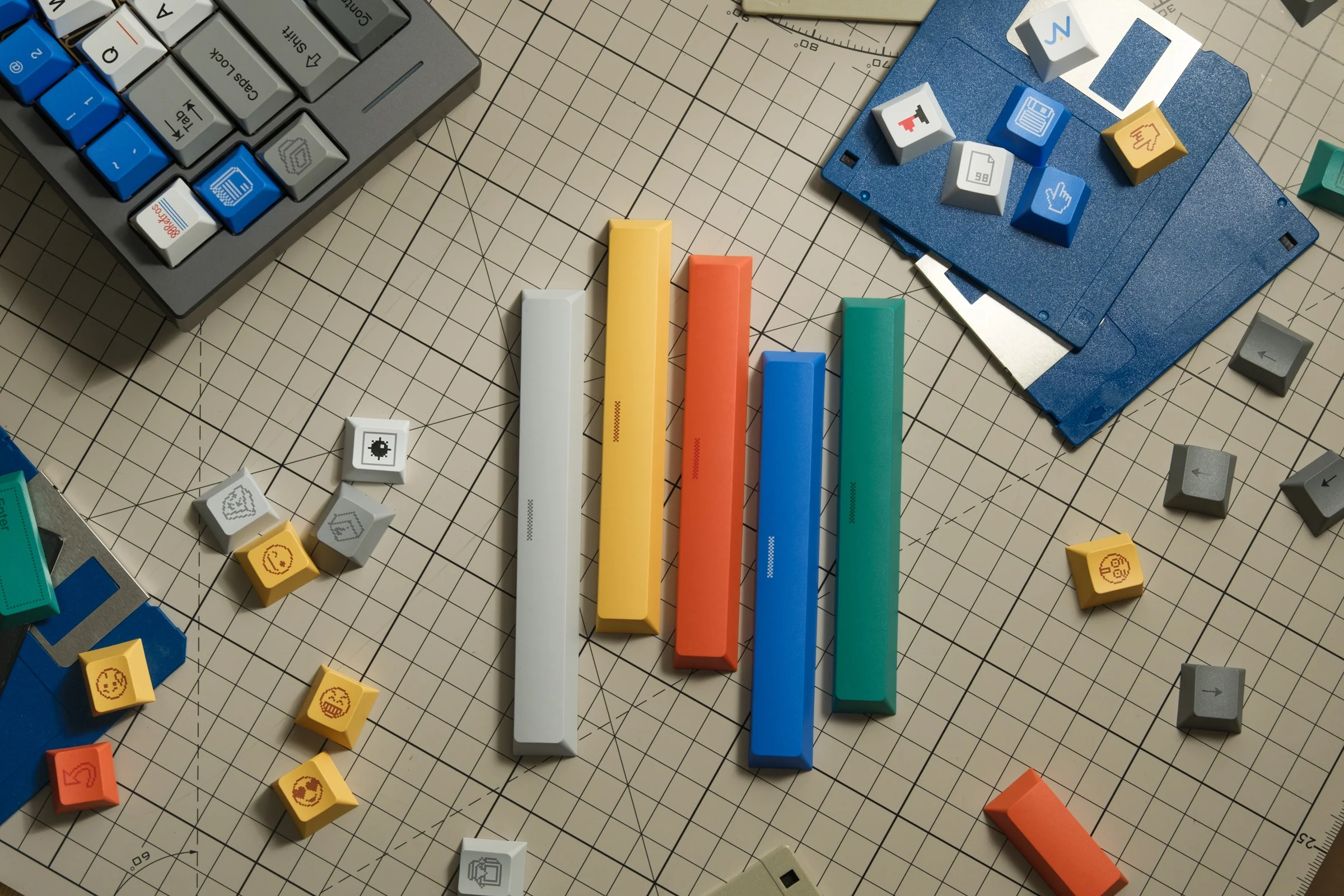 80Retros Win 1998 245 Key Cherry Profile PBT Keycap Set - Image 15
