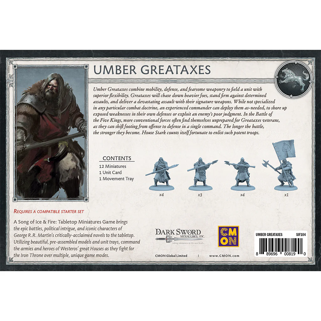 A Song of Ice and Fire: Stark Umber Greataxes - Image 2