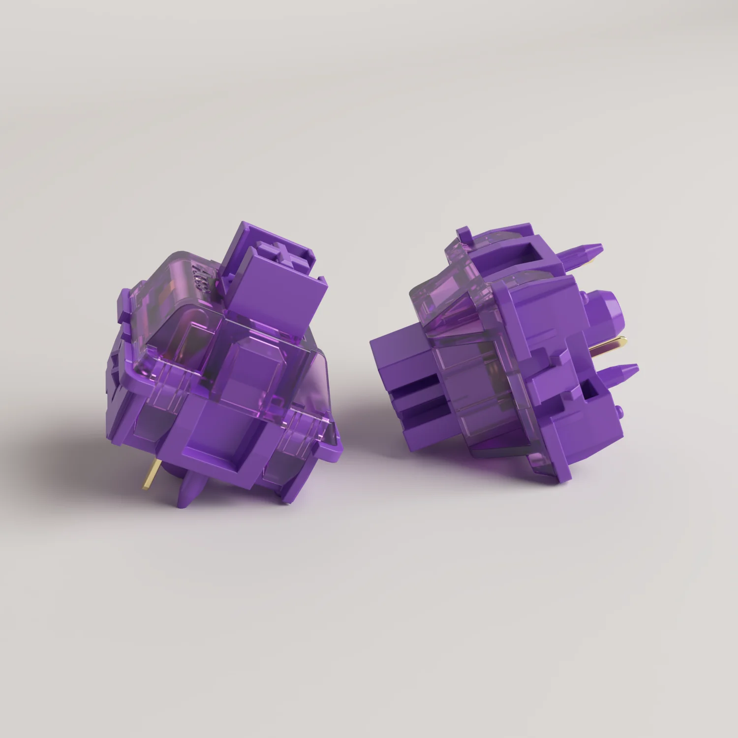 Akko Lavender Purple Pro V3 40g Tactile PCB Mount Switches 45 Pack - Image 3