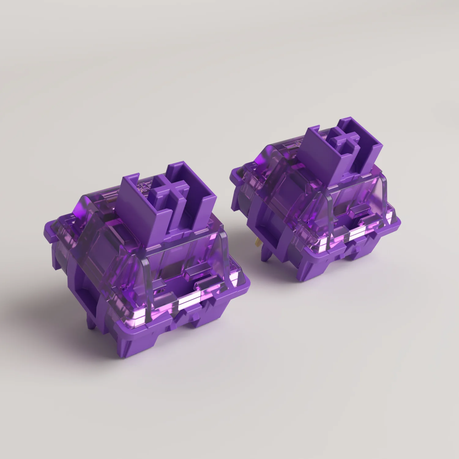 Akko Lavender Purple Pro V3 40g Tactile PCB Mount Switches 45 Pack - Image 5