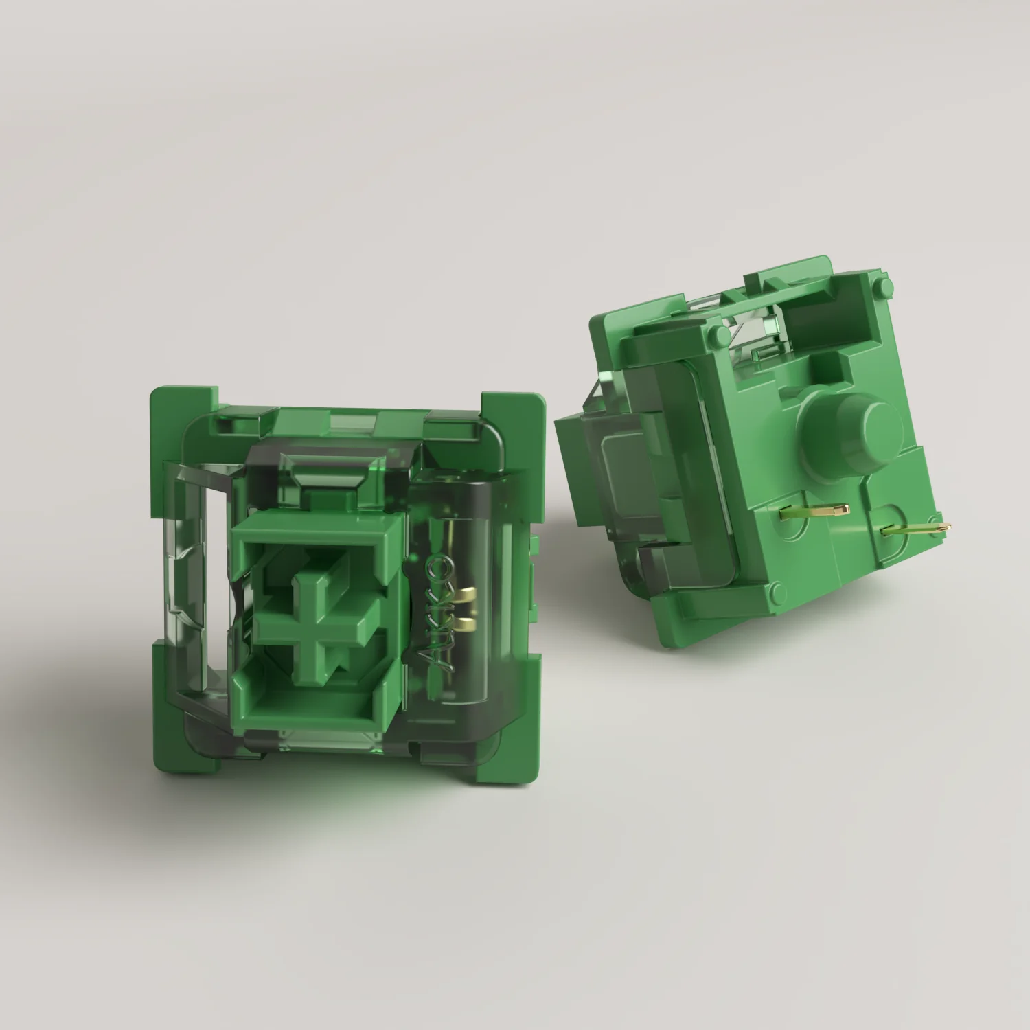 Akko Matcha Green Pro 50g Linear Plate Mount Switch 45 Pack - Image 5