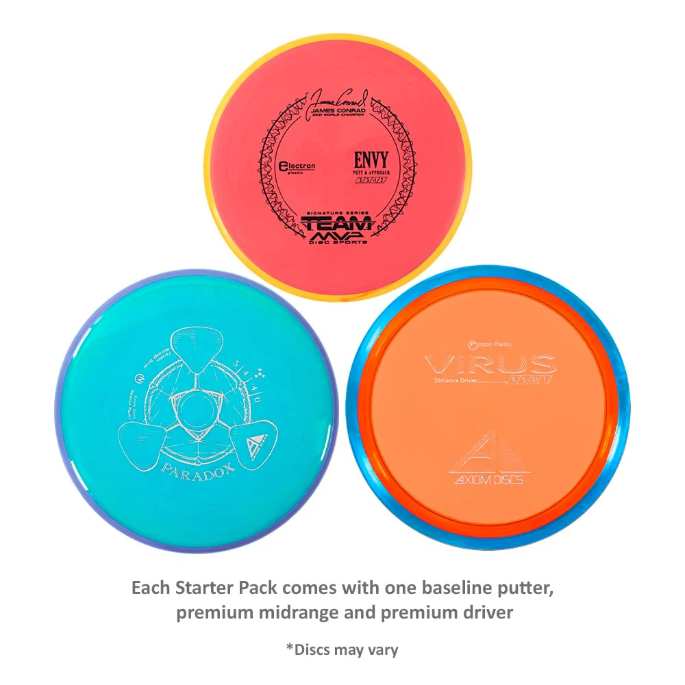 Axiom Discs 3-Disc Premium Disc Golf Starter Set (Colors and Models May Vary) - Image 3