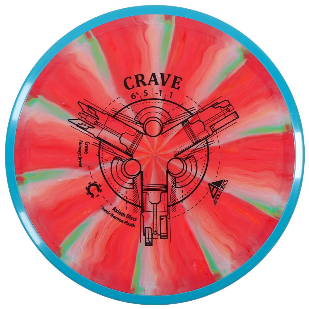 Axiom Discs Cosmic Neutron Crave Disc Golf Fairway Driver (Colors May Vary) - Image 3
