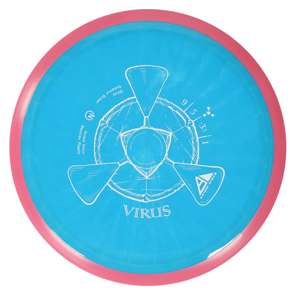 Axiom Discs Neutron Virus Disc Golf Distance Driver (Colors May Vary) - Image 3