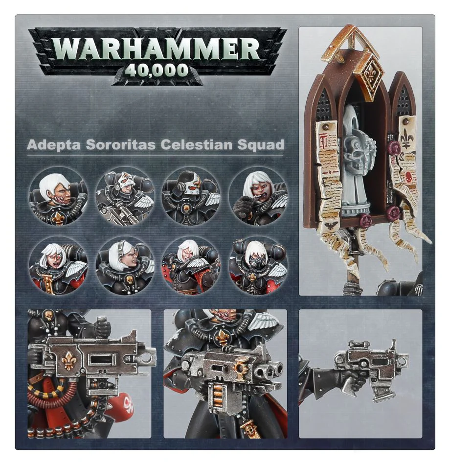 Warhammer 40000 Adepta Sororitas Battle Sisters Squad - Image 10