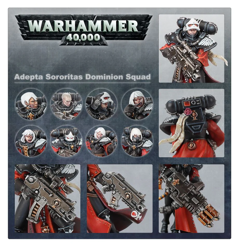 Warhammer 40000 Adepta Sororitas Battle Sisters Squad - Image 11
