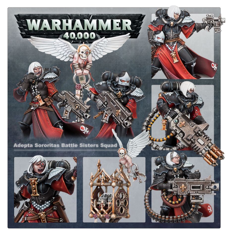 Warhammer 40000 Adepta Sororitas Battle Sisters Squad - Image 3