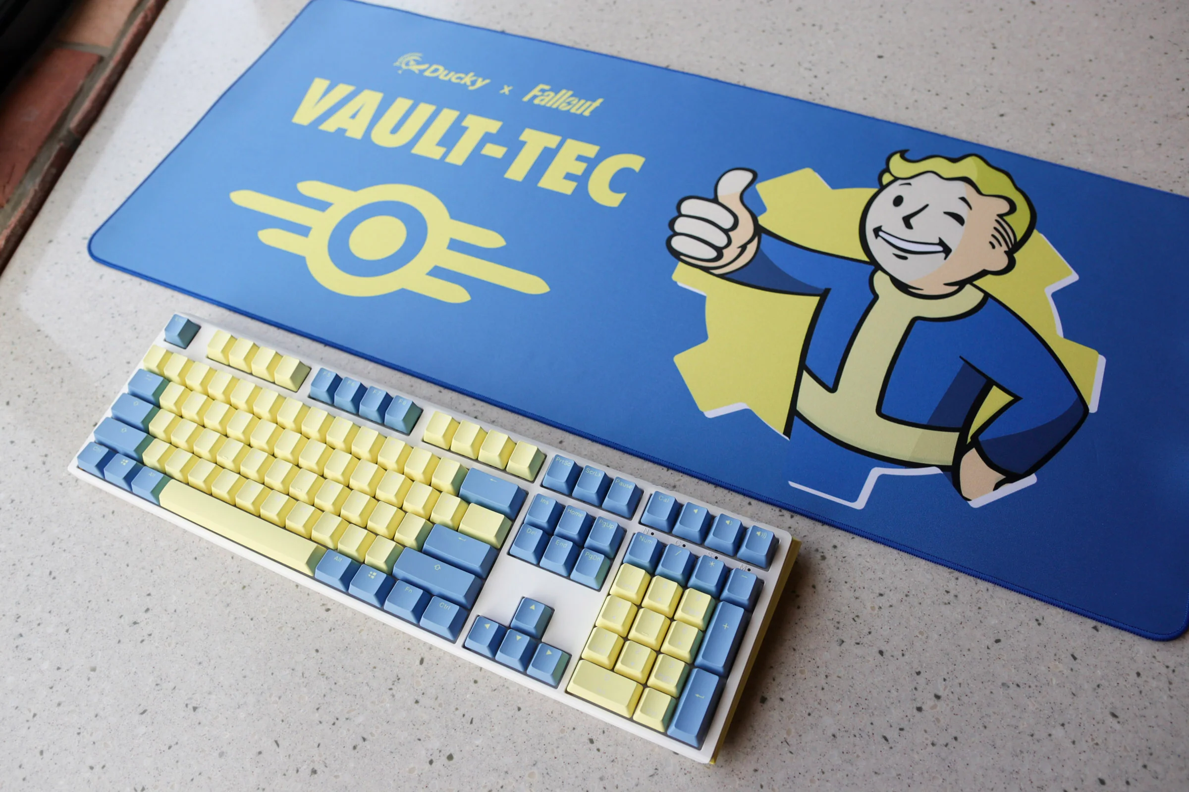 Bethesda x Ducky One 3 Fallout Edition Hotswap RGB Double Shot PBT Mechanical Keyboard - Image 7