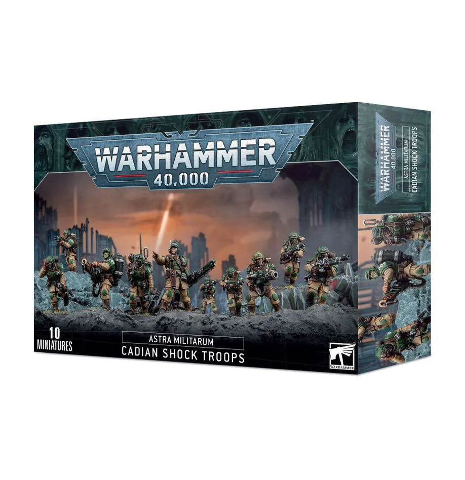 Warhammer 40000 Astra Militarum Cadian Shock Troops - Image 4