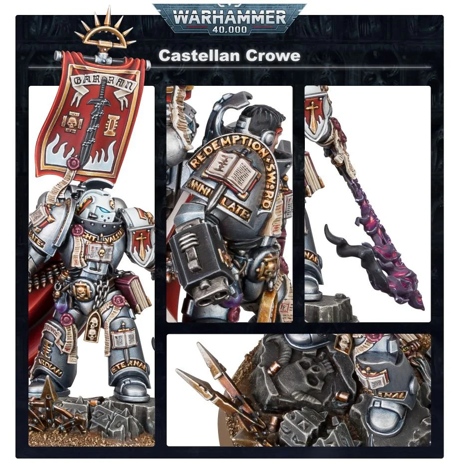 Warhammer 40000 Grey Knights Castellan Crowe - Image 2