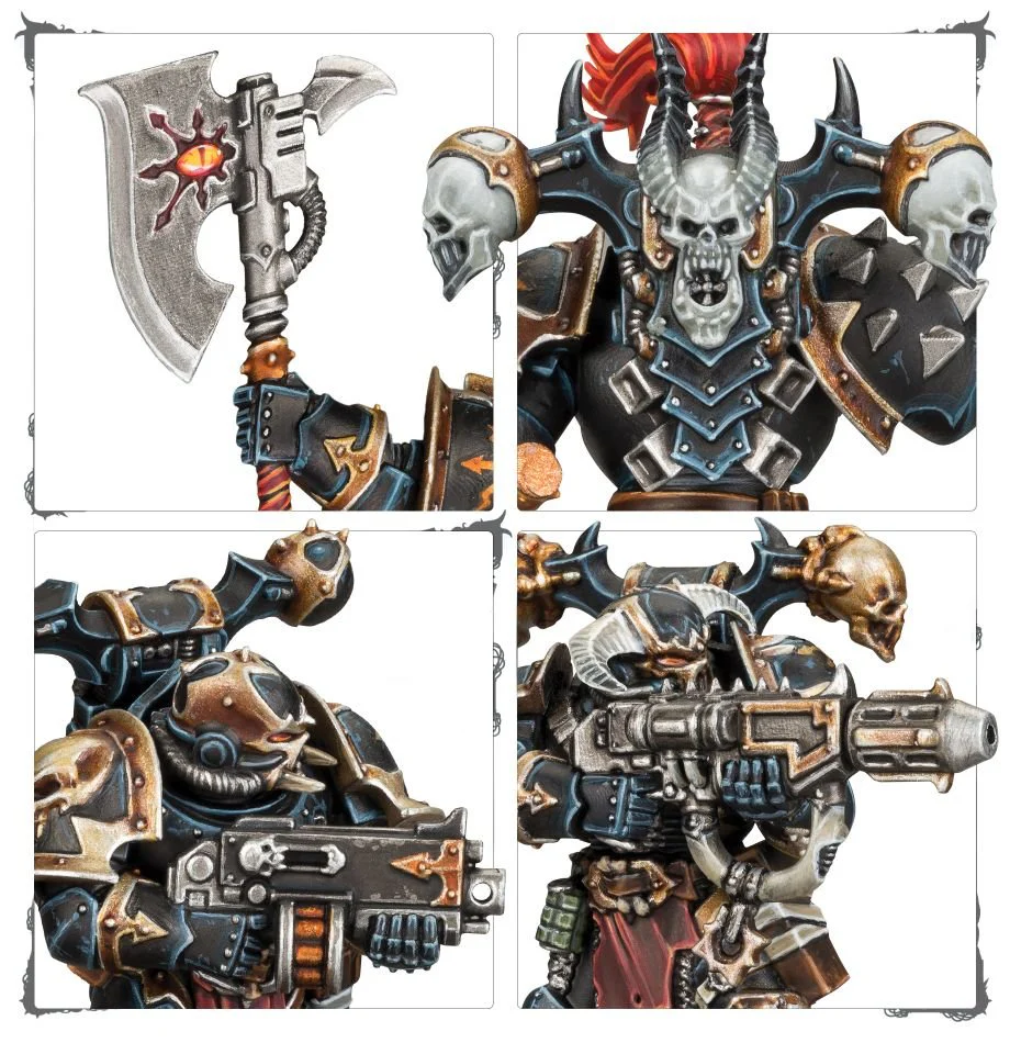 Warhammer 40000 Chaos Space Marines Legionaries - Image 5