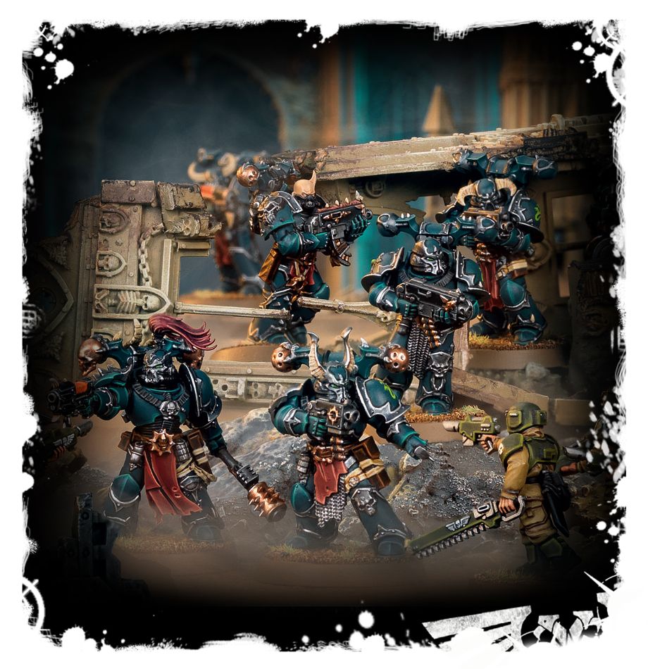 Warhammer 40000 Chaos Space Marines Legionaries - Image 6