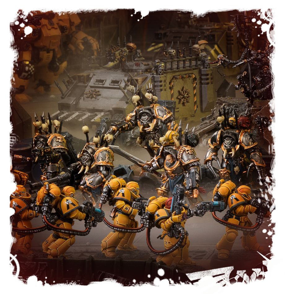 Warhammer 40000 Chaos Space Marines Chaos Terminator Squad - Image 4