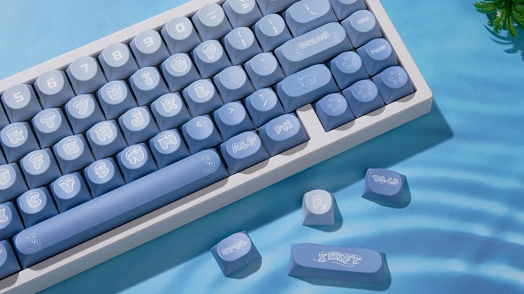 Chilkey Ocean Party 170 Key DDA Profile Dye Sub PBT Keycap Set - Image 4