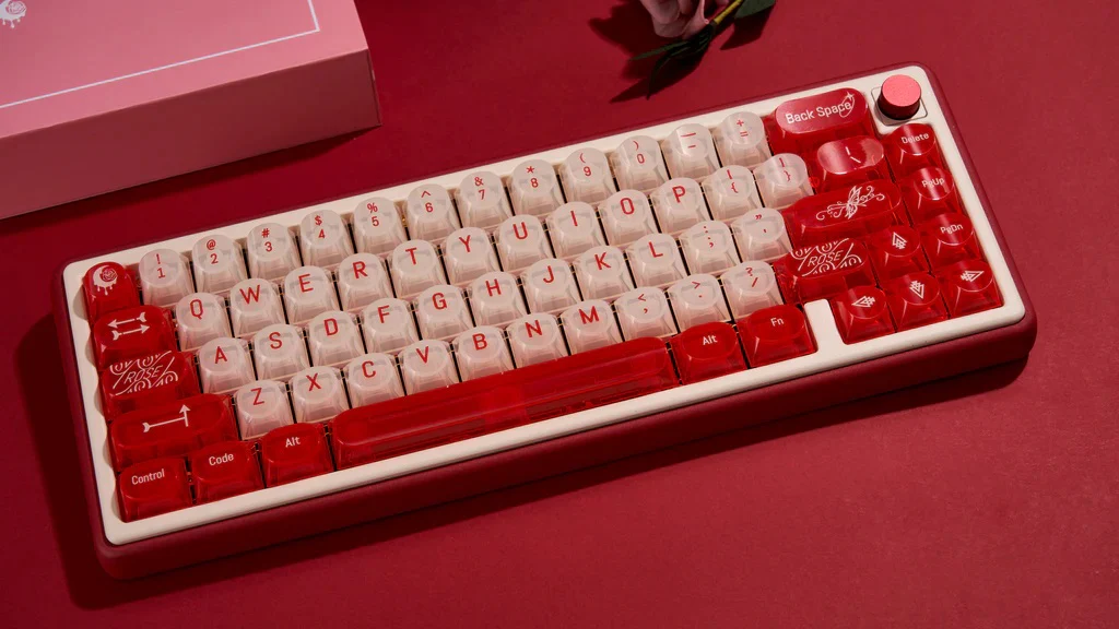 Chilkey Wild Rose 170 Key DDA Profile Dye Sub PC Keycap Set - Image 7