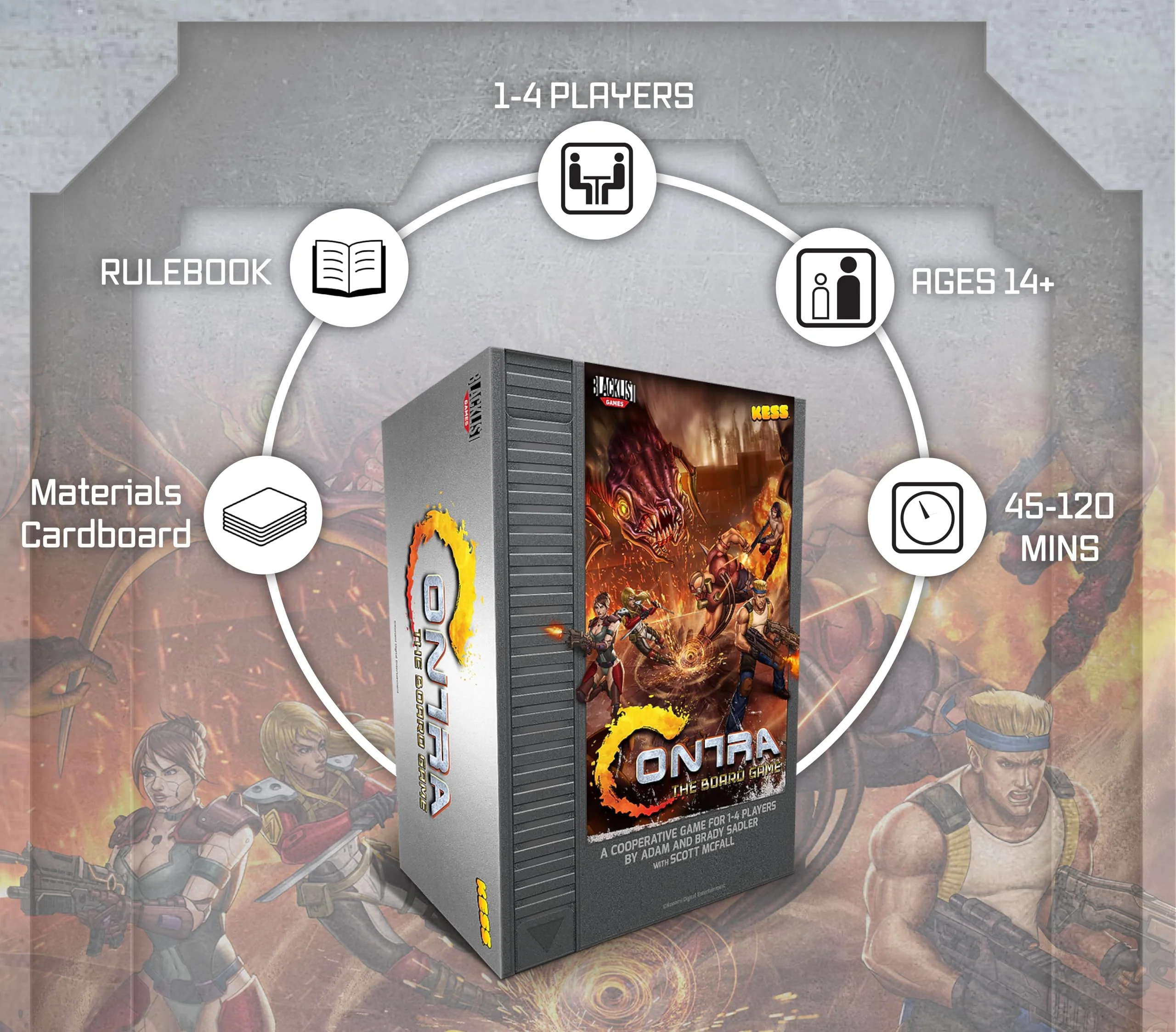 Contra The Board Game - Image 3
