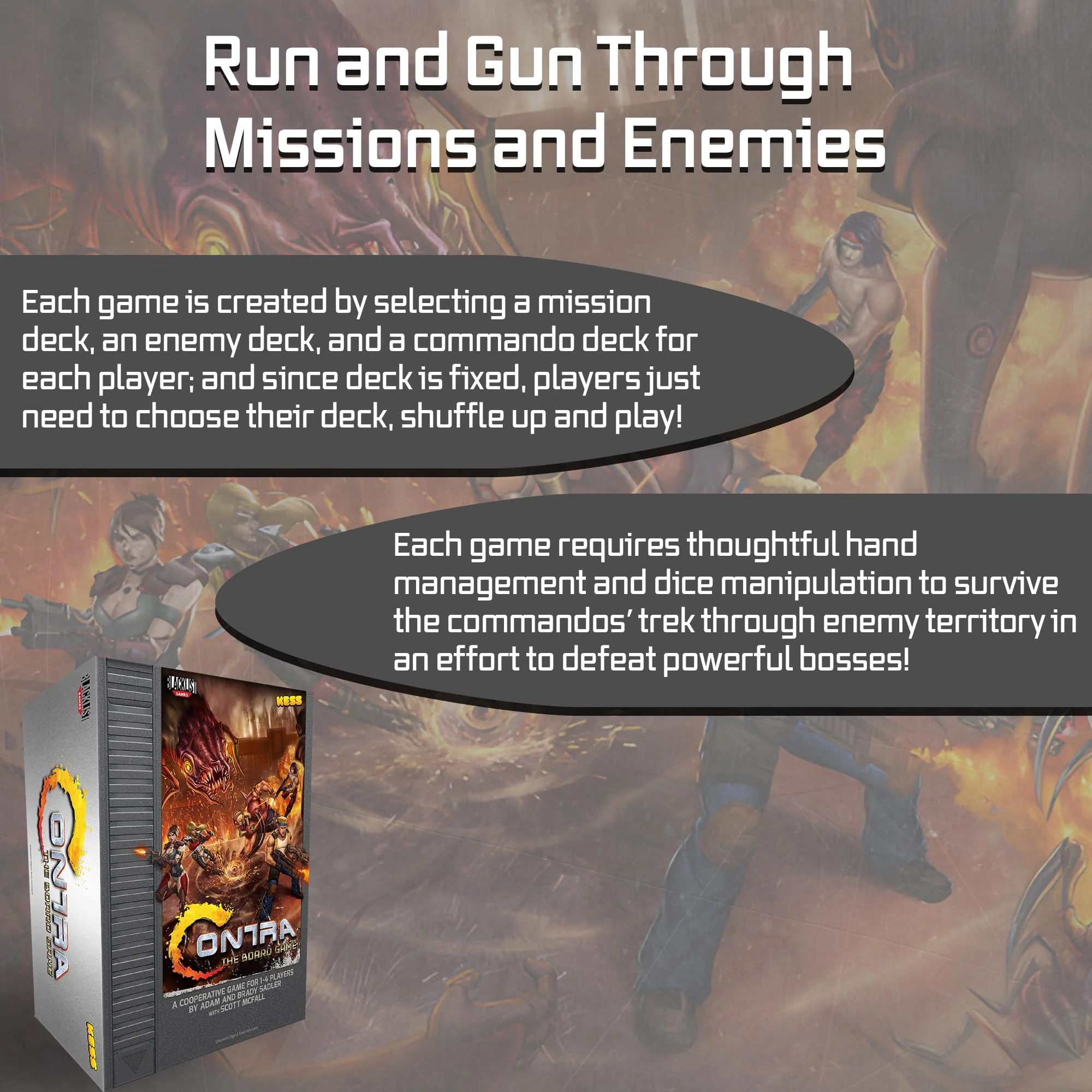 Contra The Board Game - Image 5
