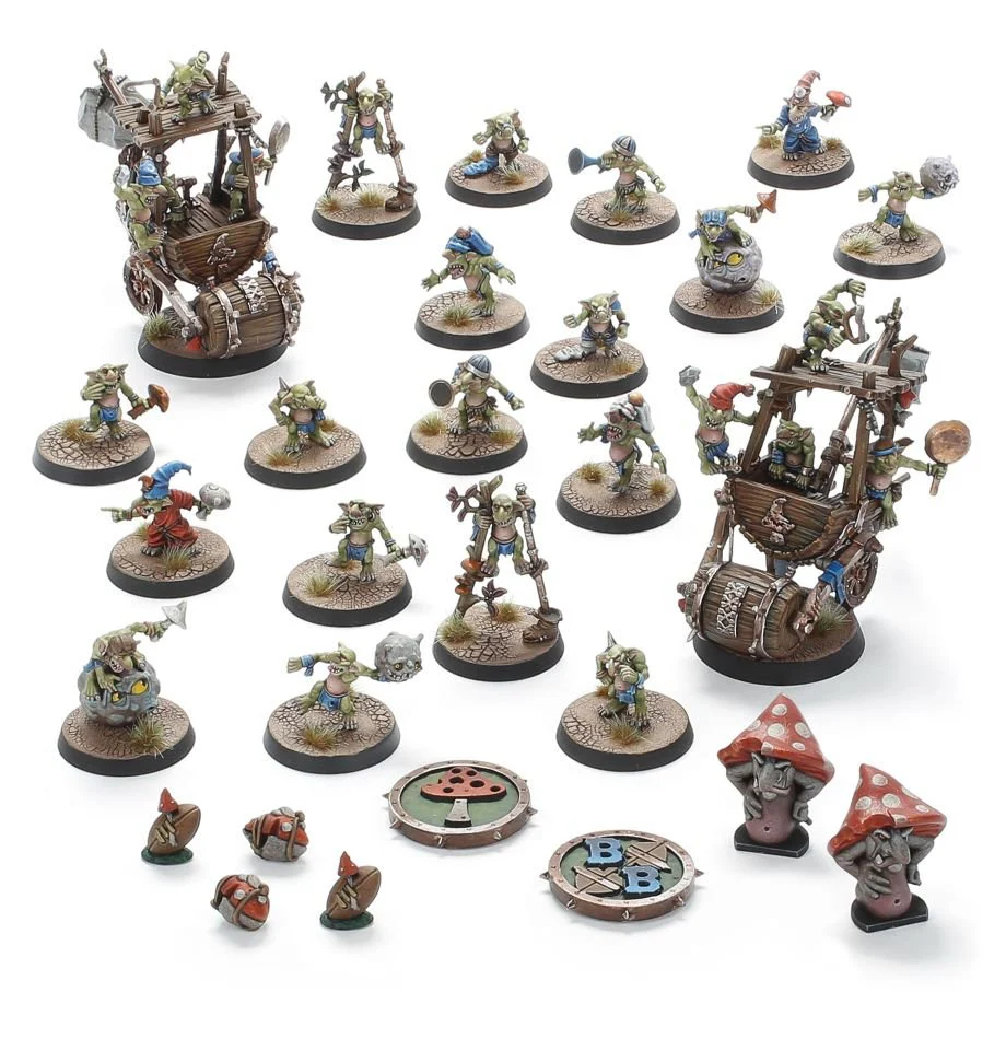 Snotling Blood Bowl Team - Crud Creek Nosepickers