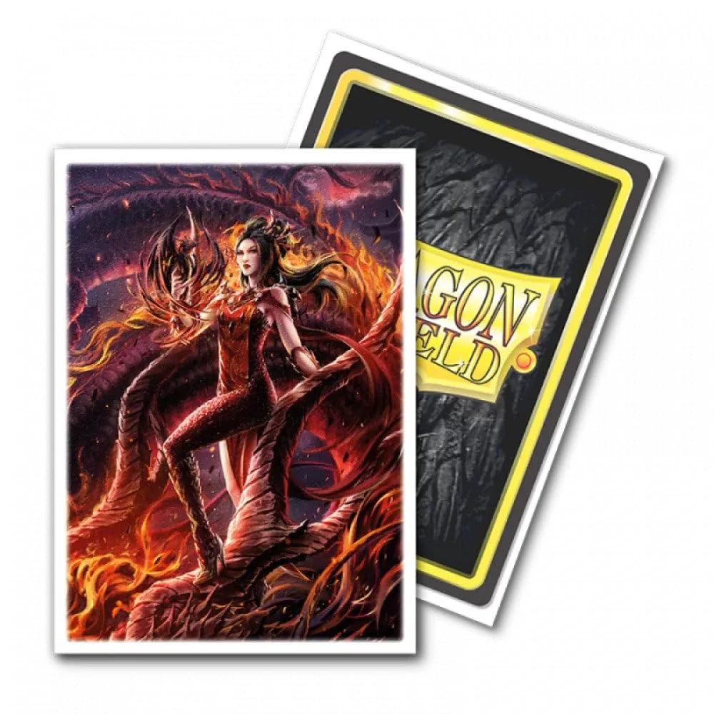 Dragon Shield Standard Matte Dual Art Card Sleeves Flesh and Blood Uprising Dromai 100ct - Image 2