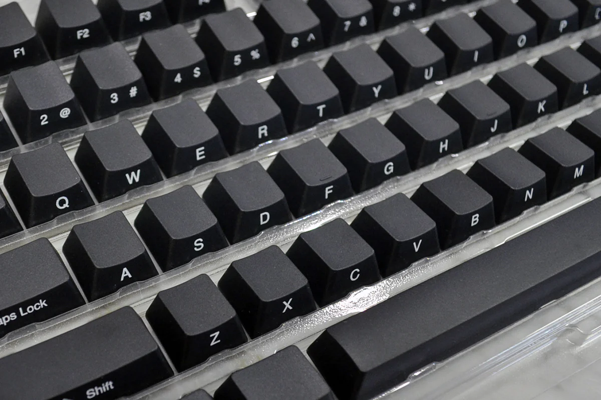 Ducky Black Side Print 108 Key OEM Profile PBT Keycap Set - Image 3