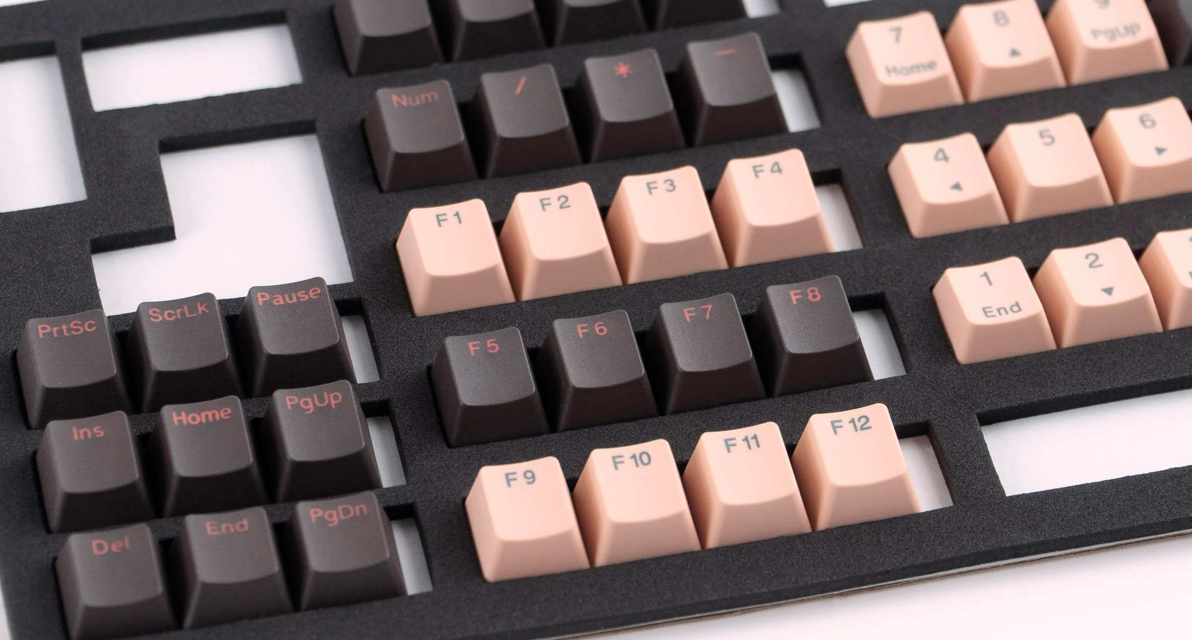 Ducky Rosa 108 Key OEM Profile PBT Seamless Double Shot Keycap Set - Image 4