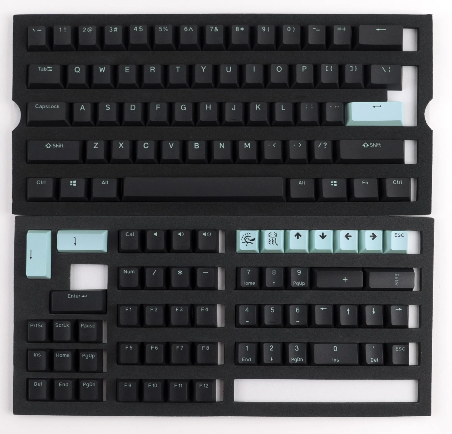 Ducky Ochi Seamless 118 Key Cherry Profile PBT Double Shot Keycap Set