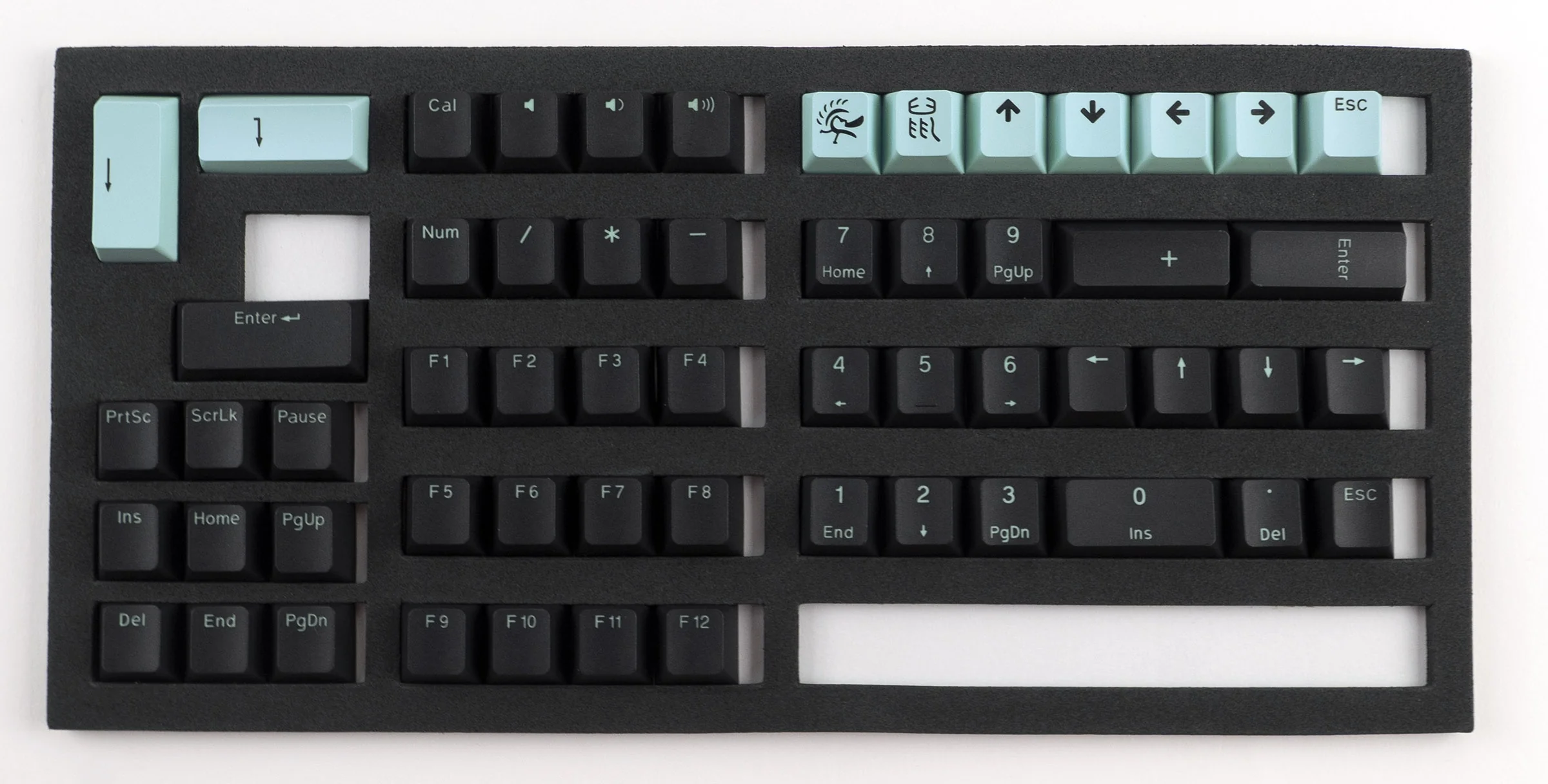 Ducky Ochi Seamless 118 Key Cherry Profile PBT Double Shot Keycap Set - Image 3