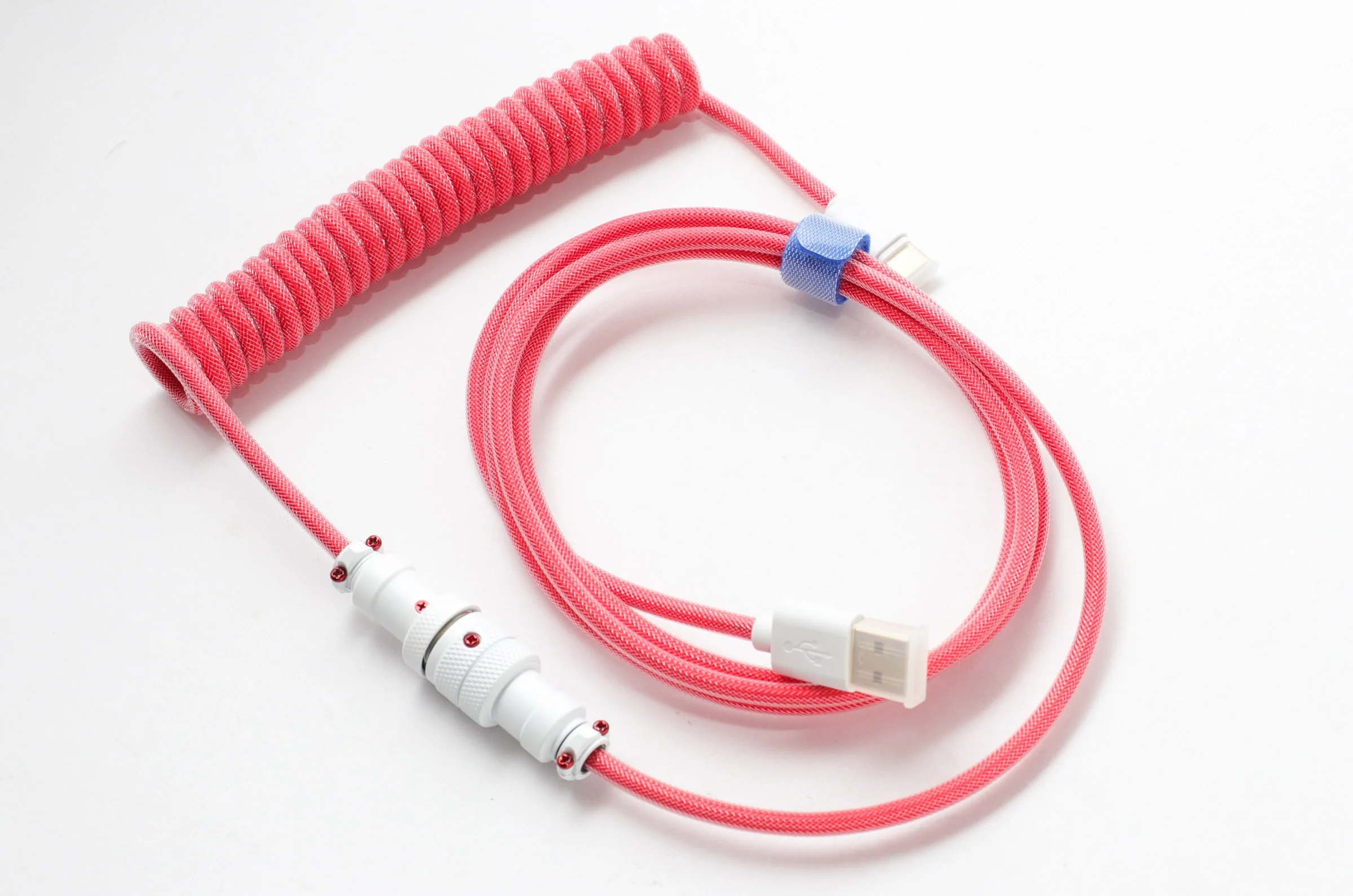 Ducky Apple Red Premicord Custom USB Cable - Image 3