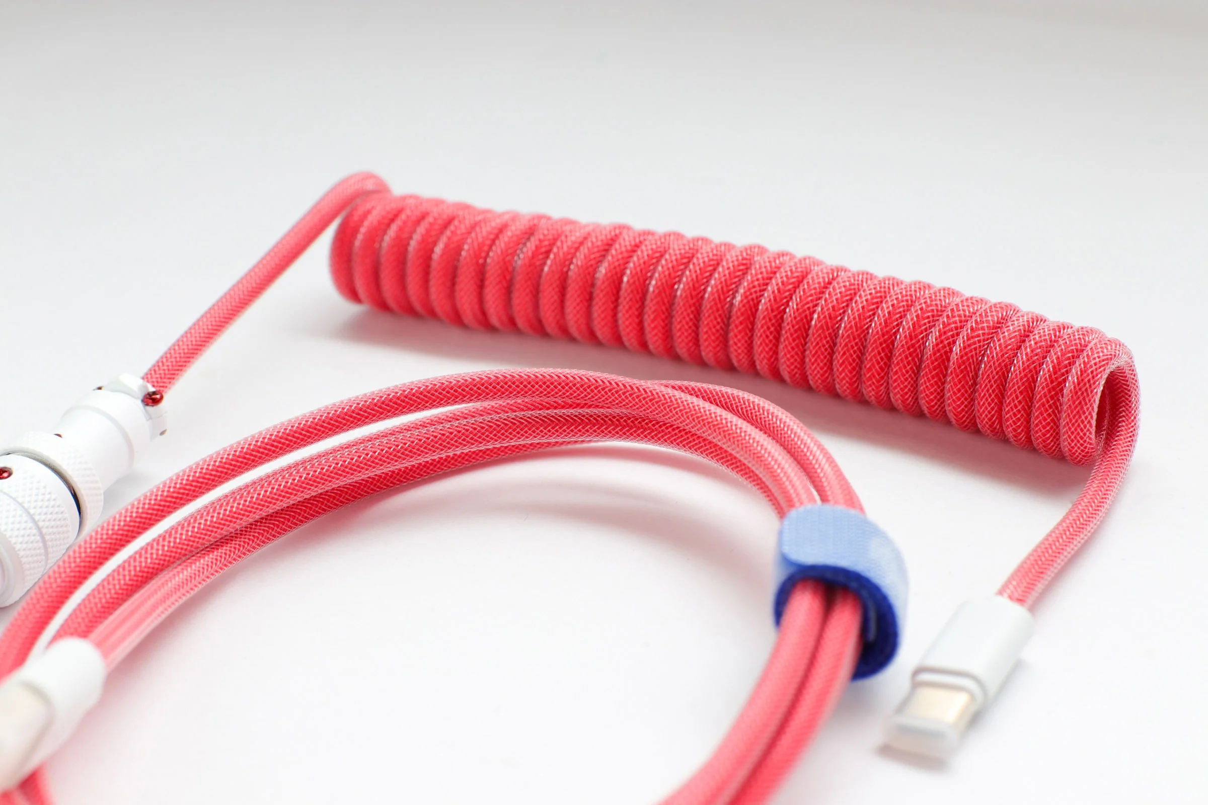 Ducky Apple Red Premicord Custom USB Cable - Image 4