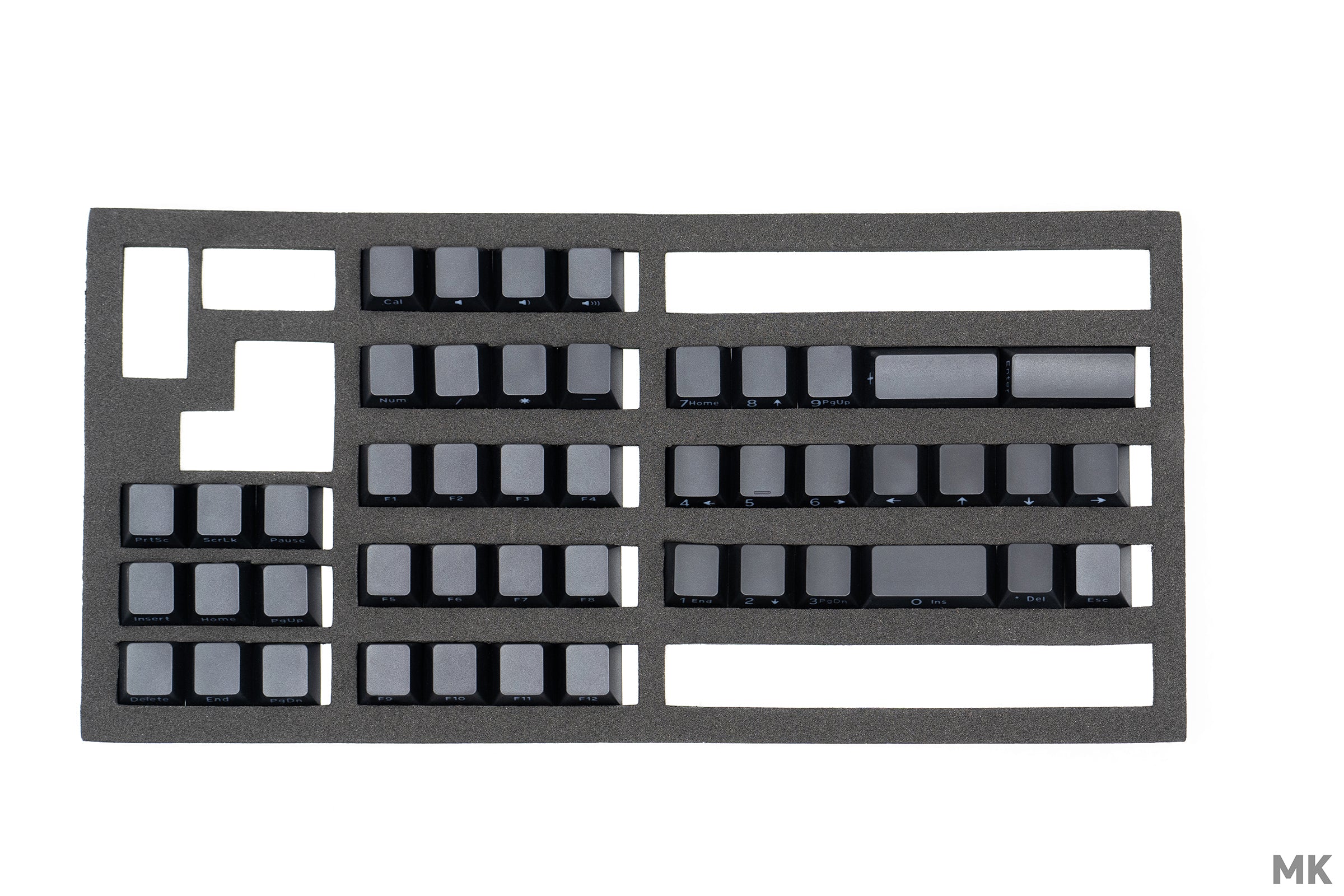 Ducky Black Backlit 108 Key Cherry Side Print Double Shot PBT Keycap Set - Image 4