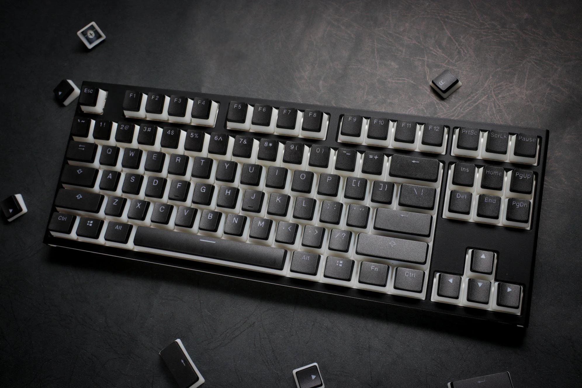 Ducky Black Pudding 108 Key OEM Profile Double Shot PBT Keycap Set - Image 15