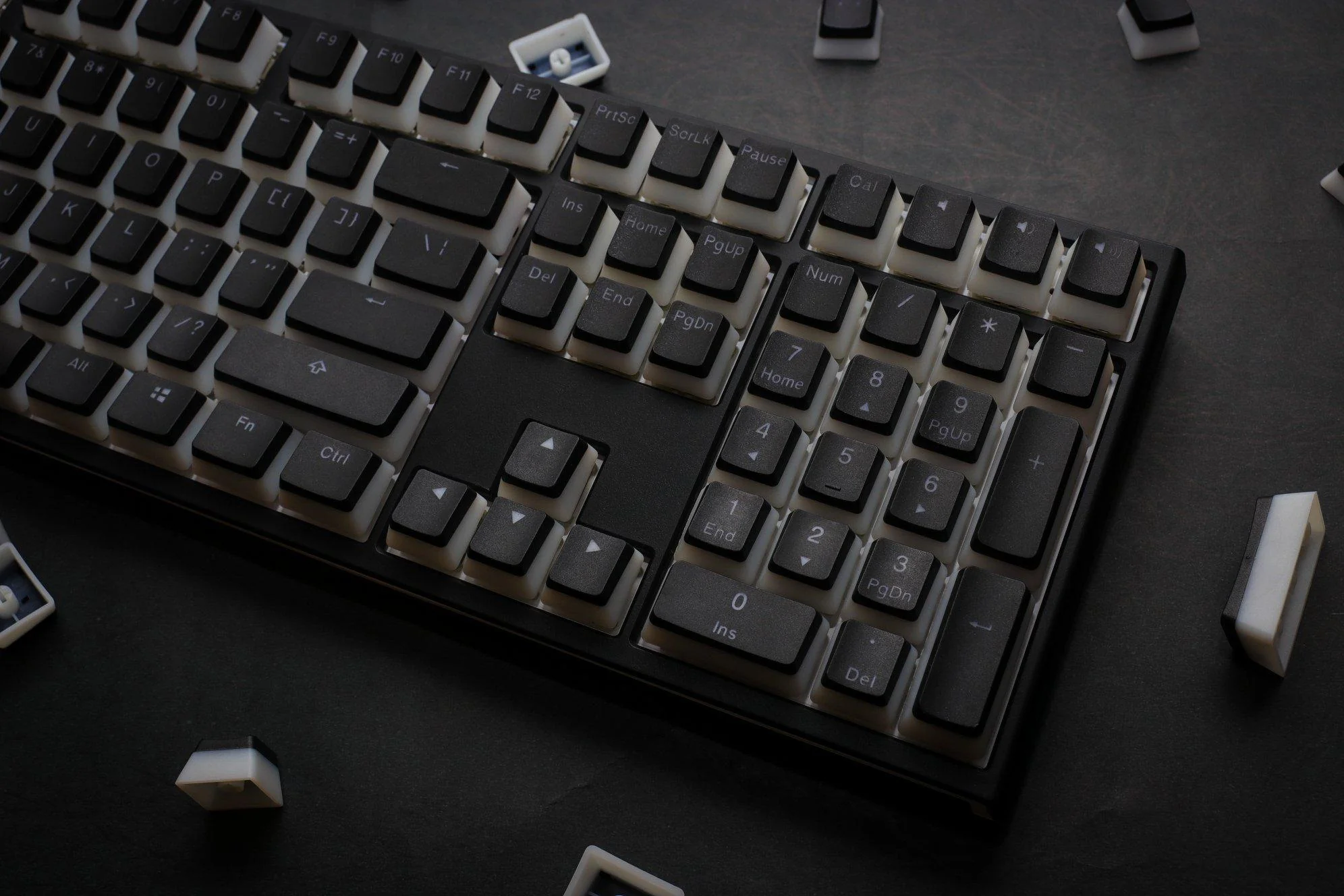 Ducky Black Pudding 108 Key OEM Profile Double Shot PBT Keycap Set - Image 8