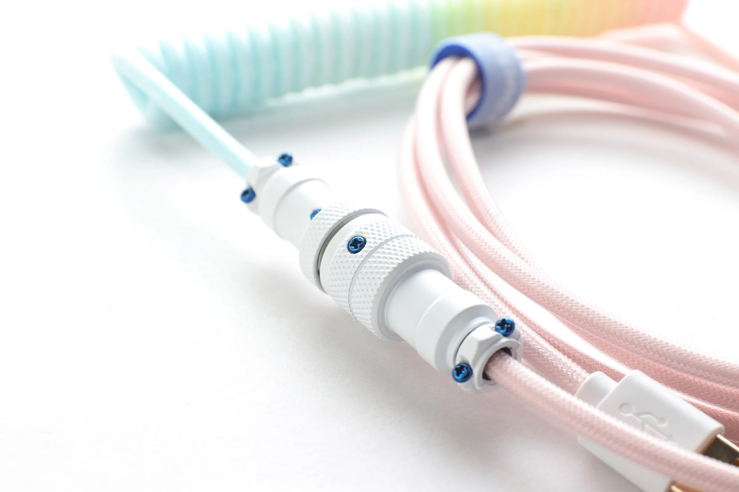Cotton Candy Coiled USB Cable V2 - Image 4