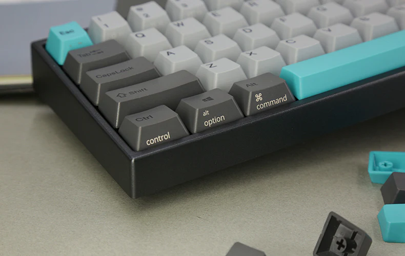 Ducky x Varmilo Miya Mac Moonlight White LED 65% Dye Sub PBT Mechanical Keyboard - Image 4
