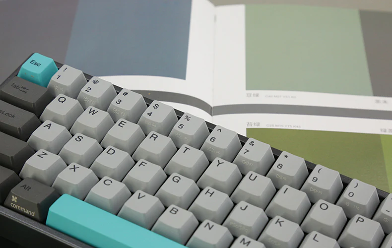 Ducky x Varmilo Miya Mac Moonlight White LED 65% Dye Sub PBT Mechanical Keyboard - Image 5
