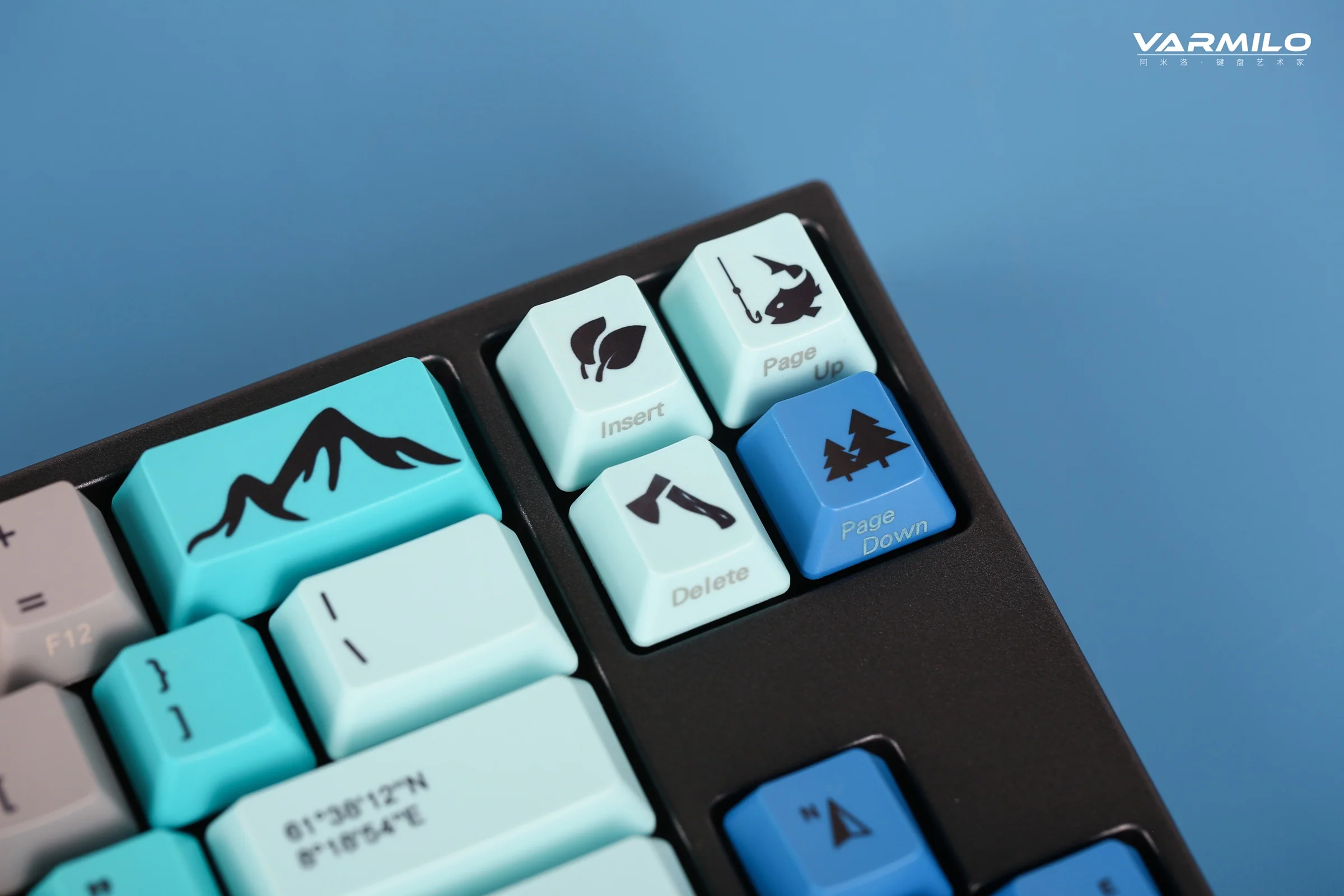 Ducky x Varmilo MIYA Mac Summit White LED 65% Dye Sub PBT Mechanical Keyboard - Image 3