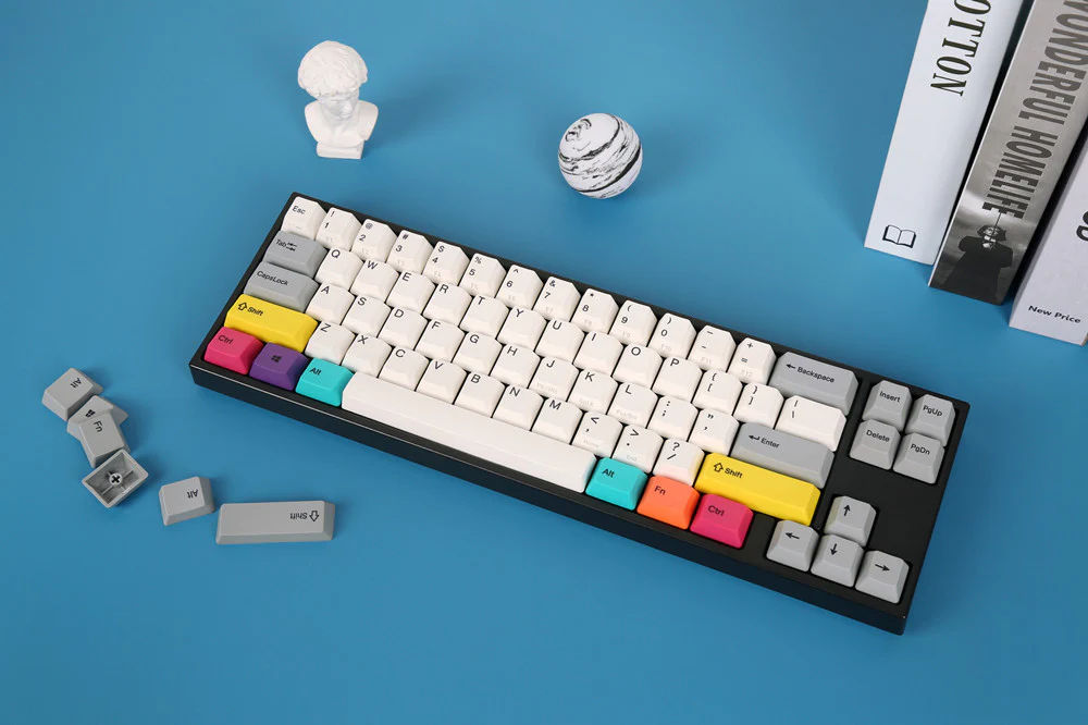 Ducky x Varmilo Miya Pro CMYK White LED 65% Dye Sub PBT Mechanical Keyboard - Image 2