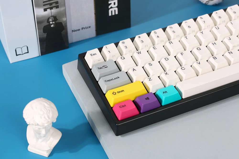 Ducky x Varmilo Miya Pro CMYK White LED 65% Dye Sub PBT Mechanical Keyboard - Image 3