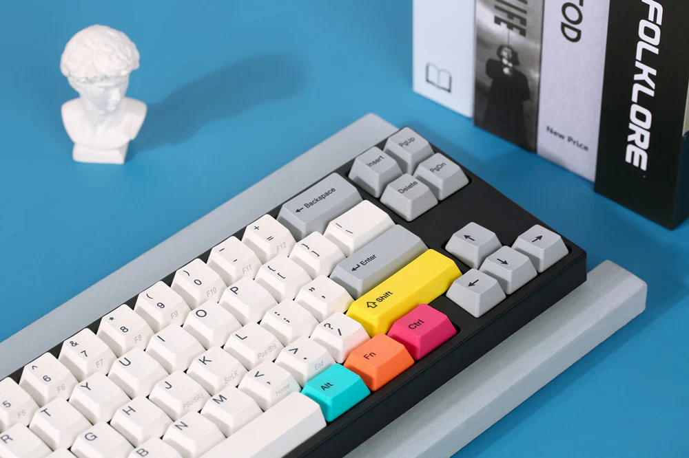Ducky x Varmilo Miya Pro CMYK White LED 65% Dye Sub PBT Mechanical Keyboard - Image 4