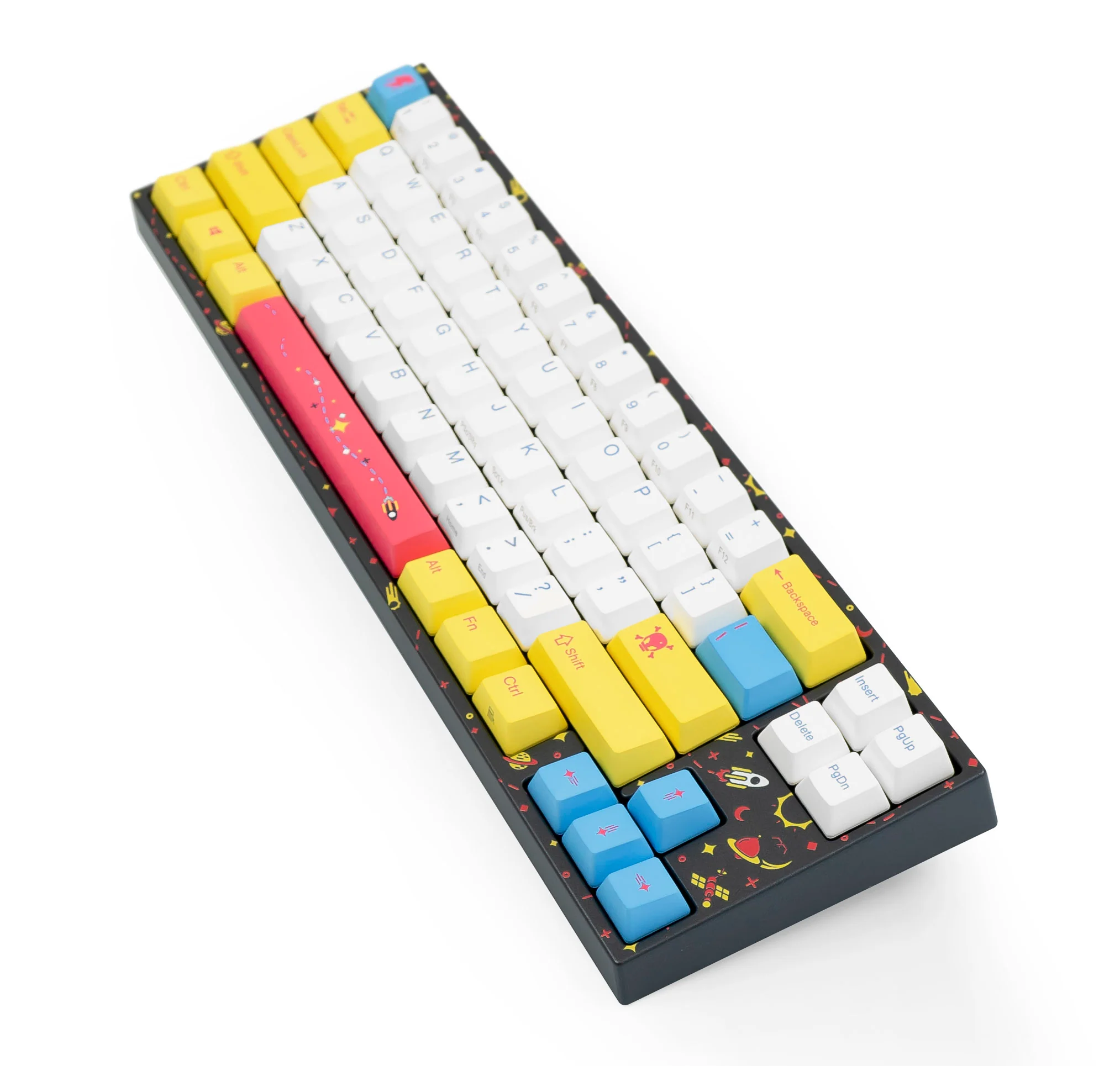 Varmilo x MK x Ducky Miya Pro Flare Star Special Edition Bluetooth Mechanical Keyboard - Image 2