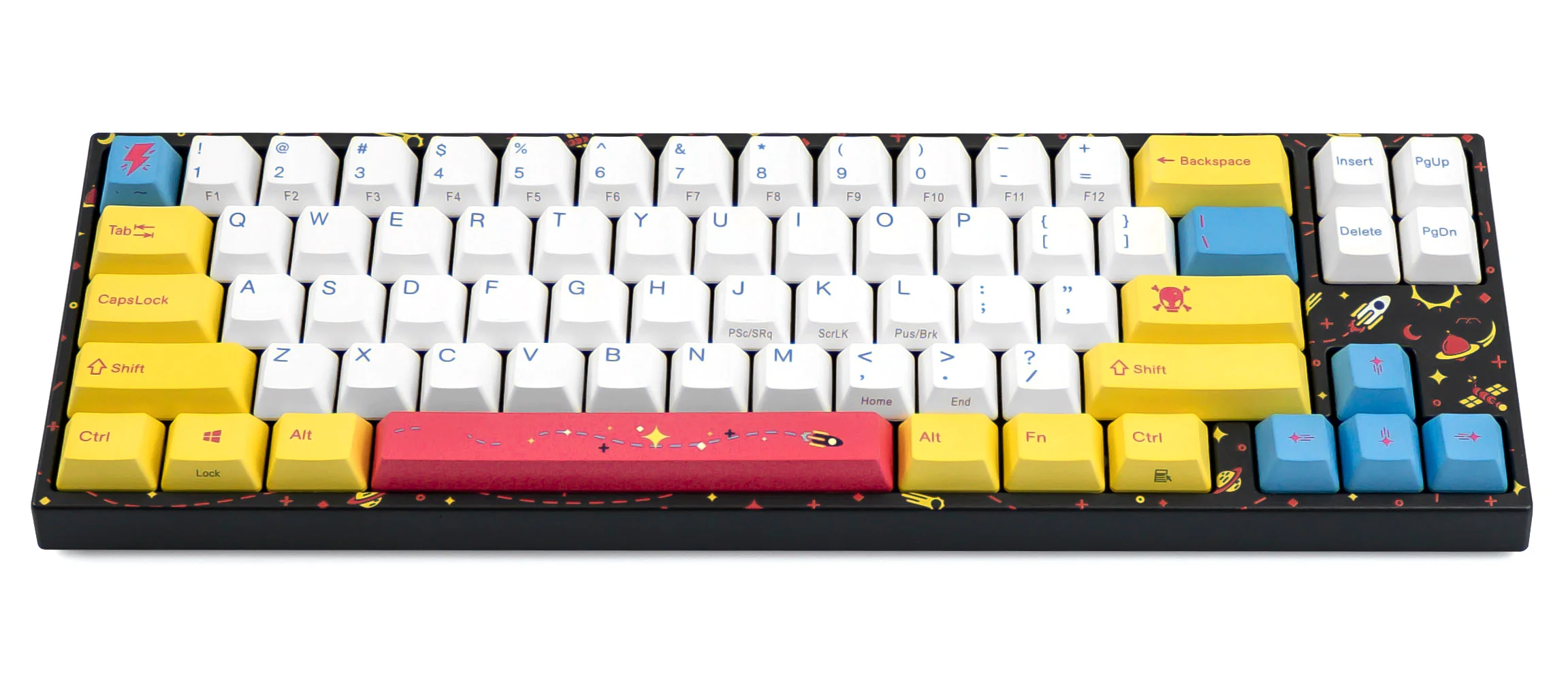 Varmilo x MK x Ducky Miya Pro Flare Star Special Edition Bluetooth Mechanical Keyboard - Image 5