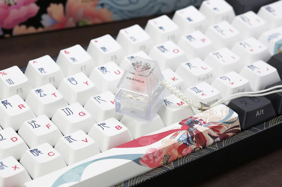 Varmilo x Ducky MIYA Pro Beijing Opera 65% Bluetooth Dye Sub PBT Mechanical Keyboard - Image 5