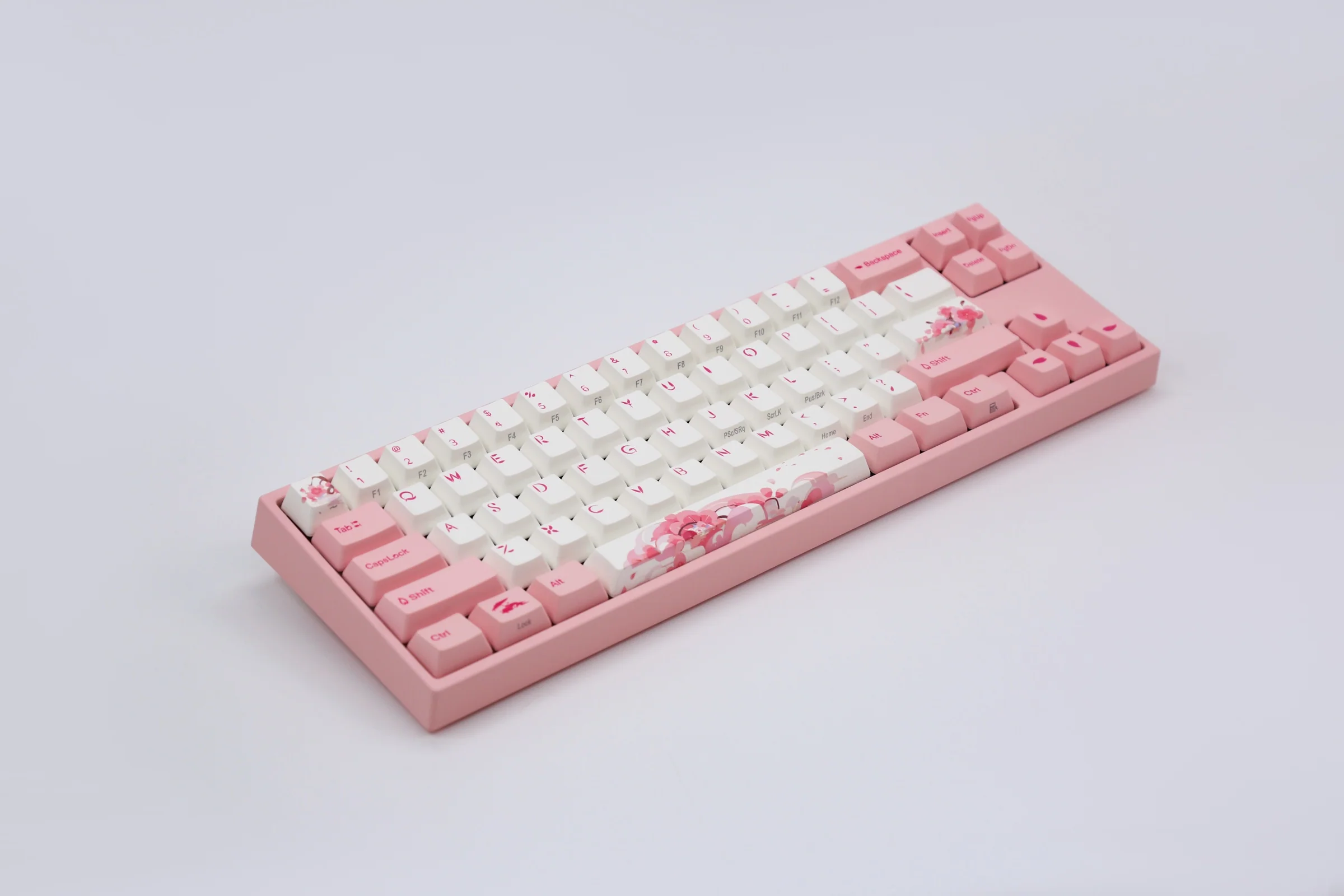 Ducky x Varmilo MIYA Pro Sakura R2 65% Bluetooth Dye Sub PBT Mechanical Keyboard - Image 7