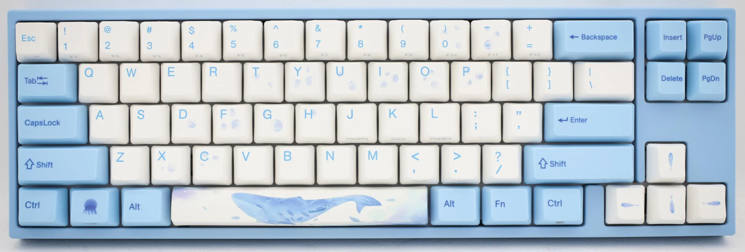 Ducky x Varmilo MIYA Pro Sea Melody 65% Bluetooth Dye Sub PBT Mechanical Keyboard