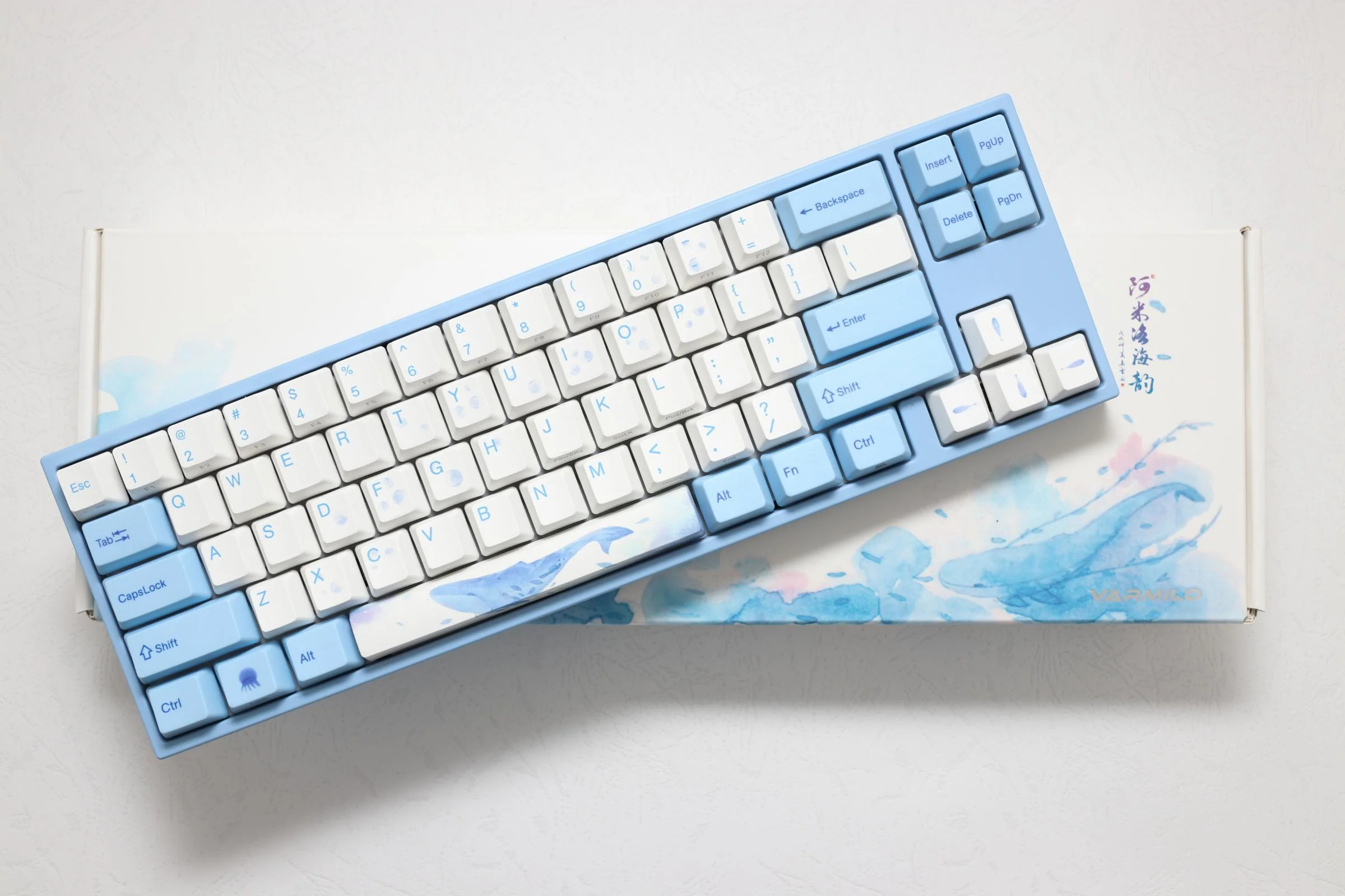 Ducky x Varmilo MIYA Pro Sea Melody 65% Bluetooth Dye Sub PBT Mechanical Keyboard - Image 11