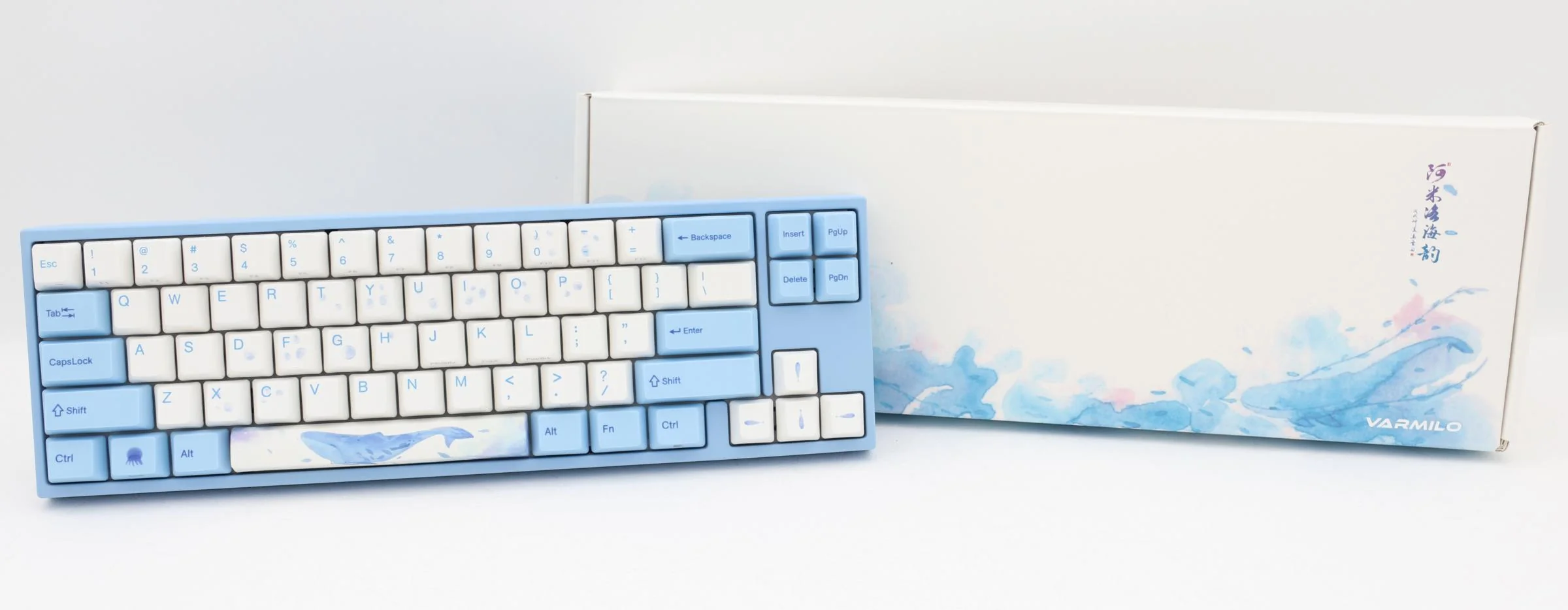Ducky x Varmilo MIYA Pro Sea Melody 65% Bluetooth Dye Sub PBT Mechanical Keyboard - Image 3
