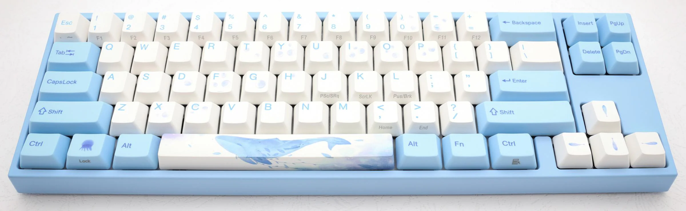 Ducky x Varmilo MIYA Pro Sea Melody 65% Bluetooth Dye Sub PBT Mechanical Keyboard - Image 4
