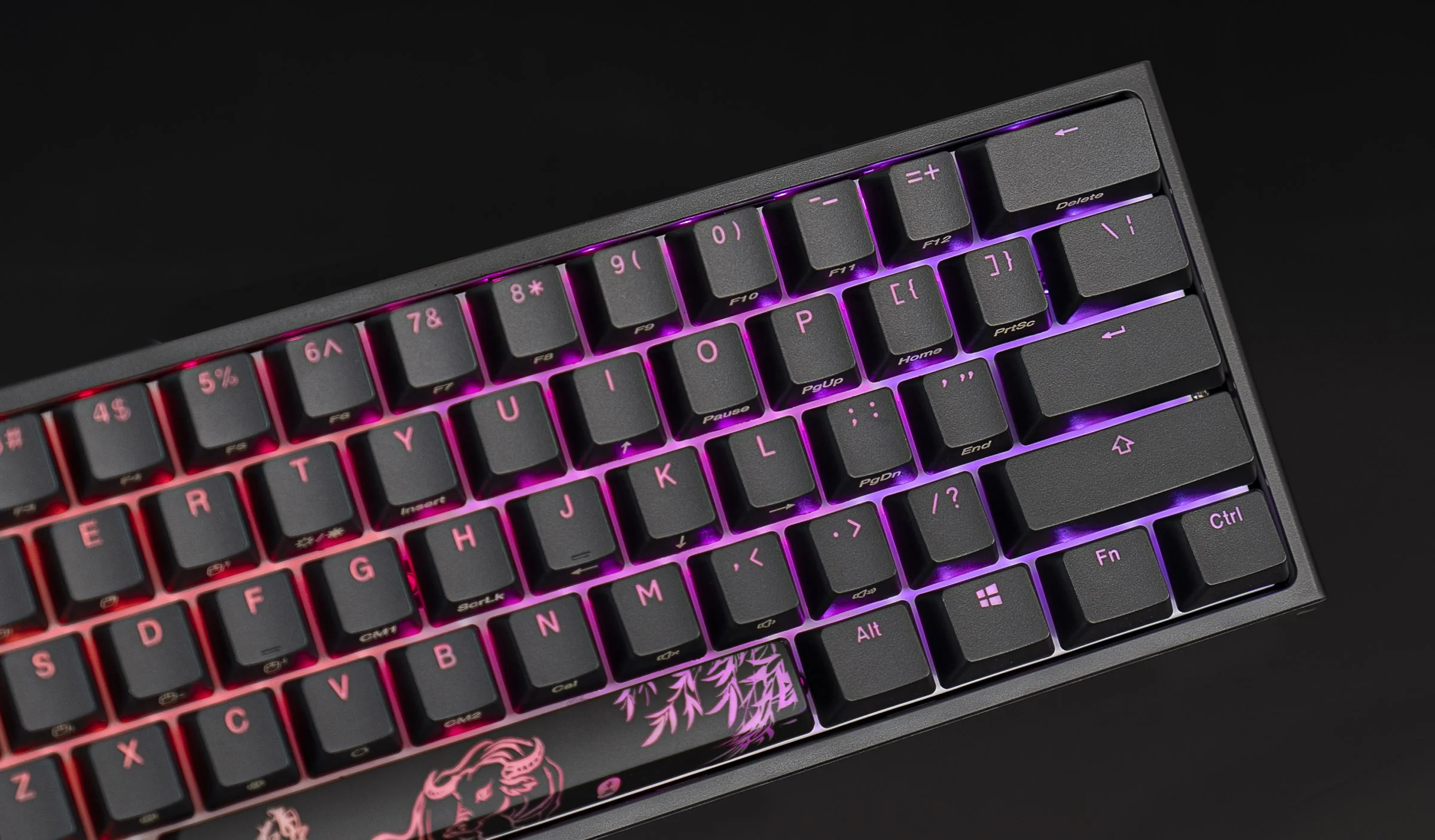 Ducky x MK Blackout One 2 Mini RGB LED 60% Double Shot PBT Limited Mechanical Keyboard - Image 6