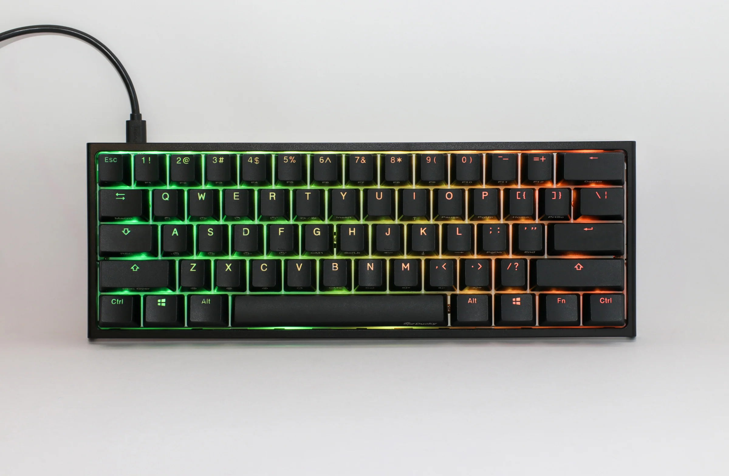 Ducky One 2 Mini Pro Classic RGB LED 60% Double Shot PBT Mechanical Keyboard - Image 12