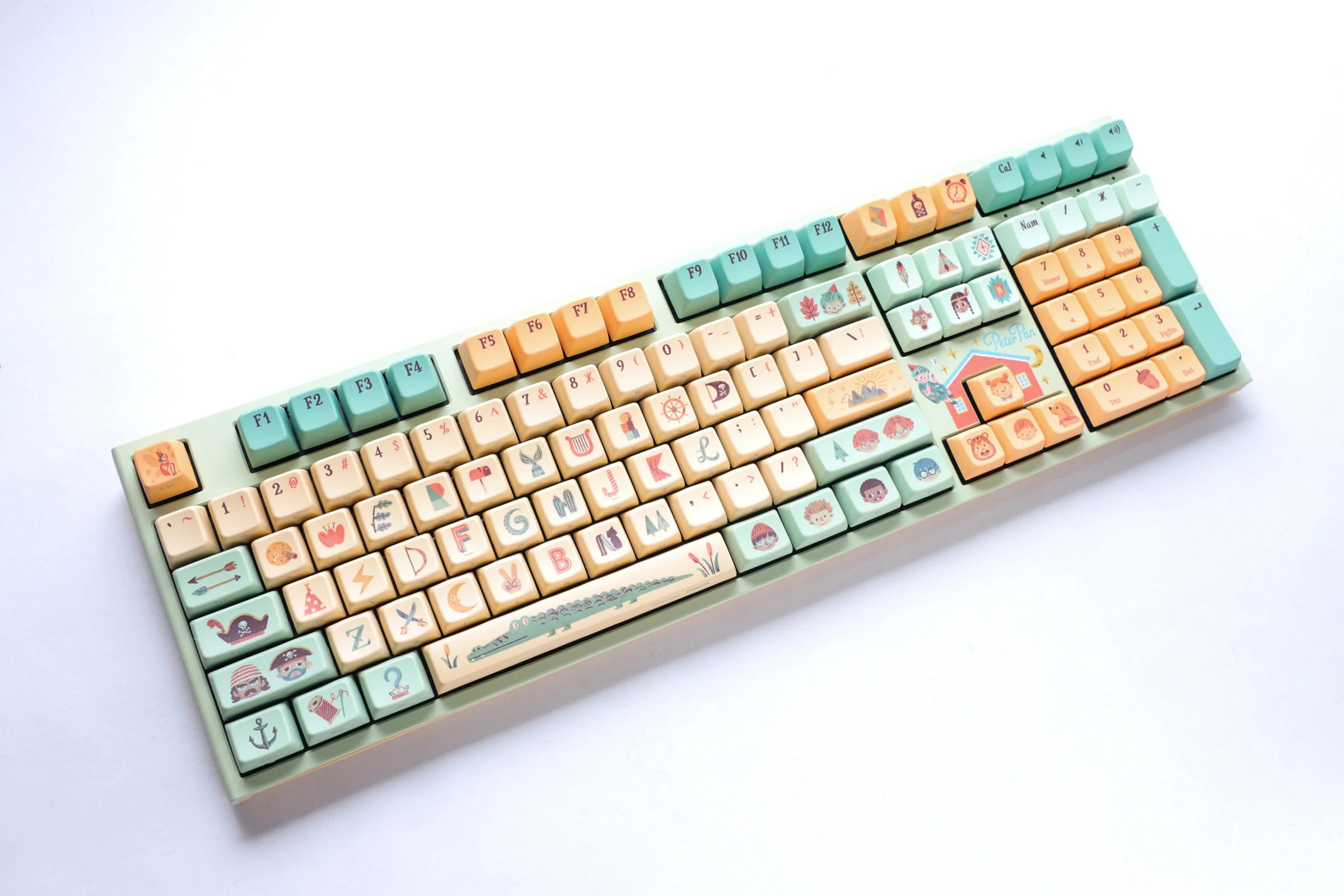 Ducky x Dimanche Peter Pan One 2 Pro Dye Sub PBT Limited Mechanical Keyboard - Image 2